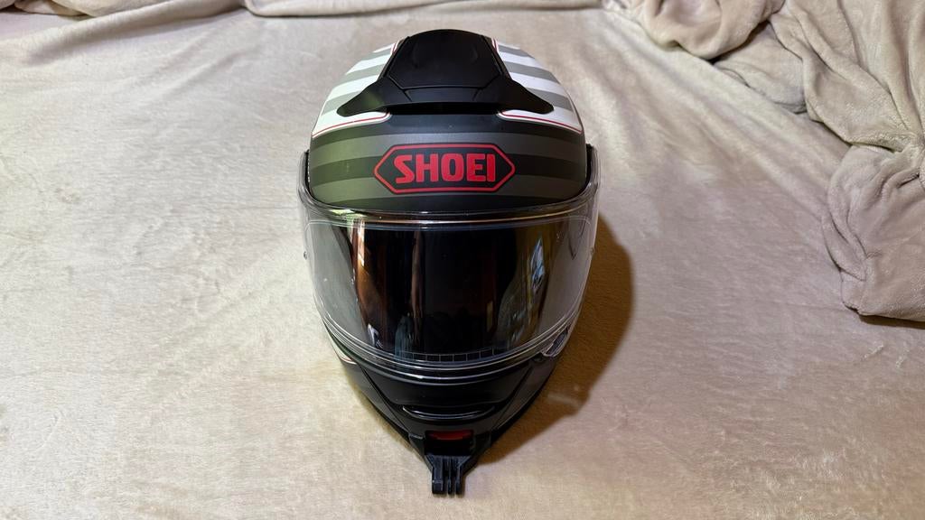Shoei Neotec 2 Systeemhelm maat L, Motoren, Systeemhelm, Dames, Ophalen of Verzenden, Shoei
