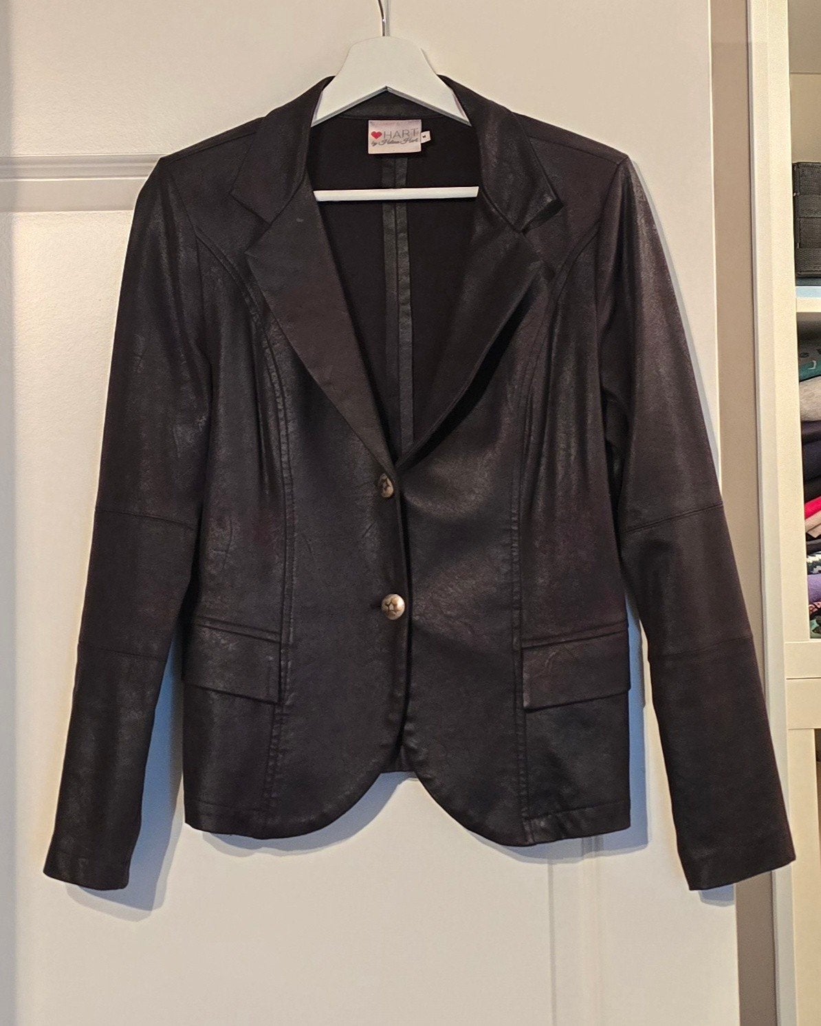 Zwarte blazer maat M, Maat 38/40 (M), Zwart, Zo goed als nieuw, Jasje