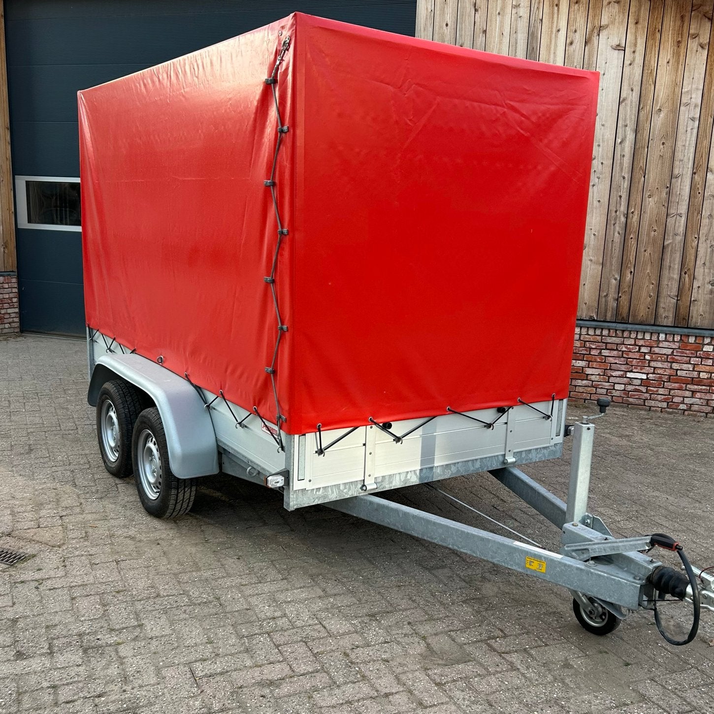 Anssems BSX 2500 aanhangwagen met huif - Zo goed als nieuw, Ophalen of Verzenden, Zo goed als nieuw