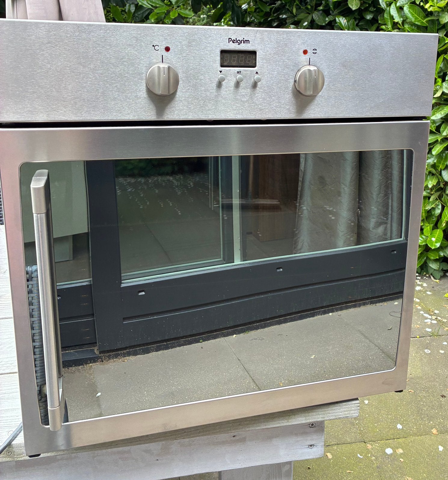 Pelgrim inbouw oven, Witgoed en Apparatuur, Ovens, Ophalen, Gebruikt, Oven, Hete lucht