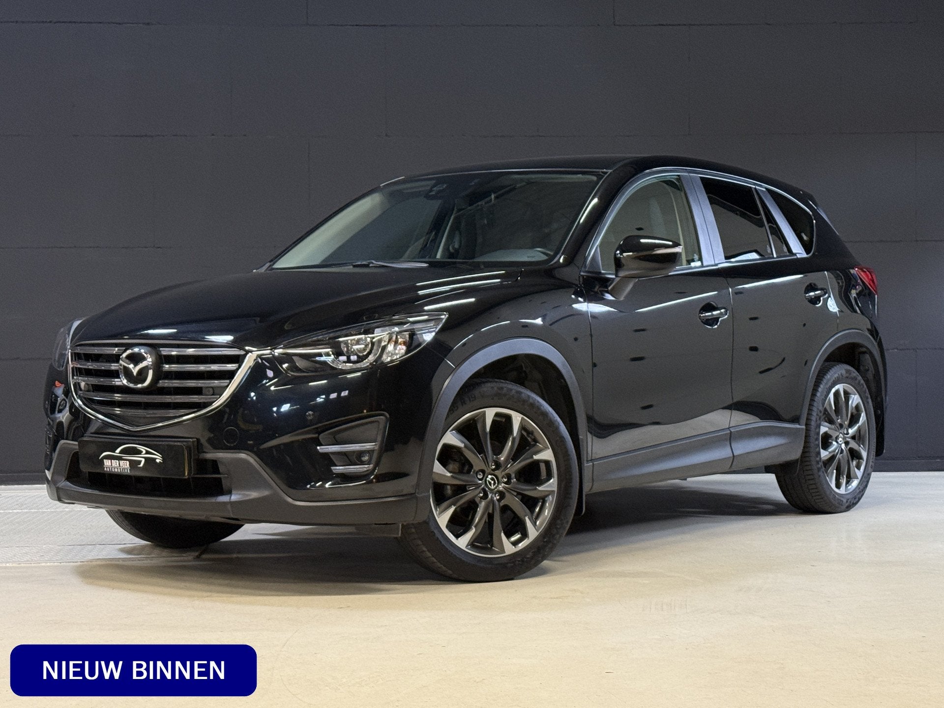 Mazda CX-5 2.0 SkyActiv-G 165 GT-M Line 2WD | Bose | Trekhaa, 1998 cc, 700 kg, Zwart, Bedrijf