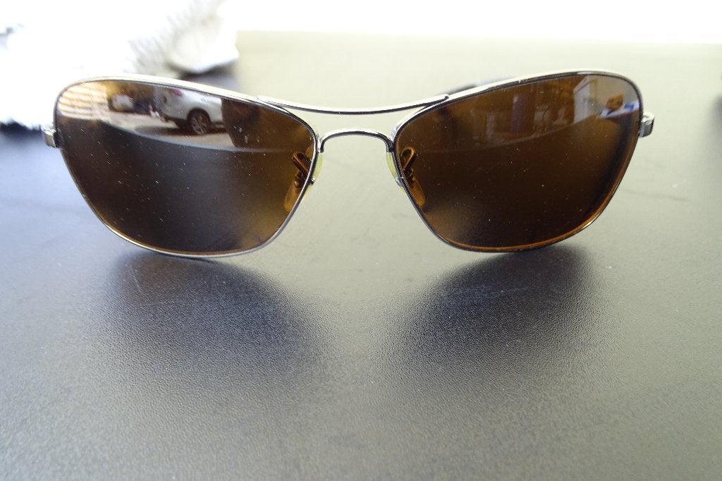 Vintage Rayban zonnebril, Zonnebril, Bruin, Ophalen of Verzenden, Zo goed als nieuw