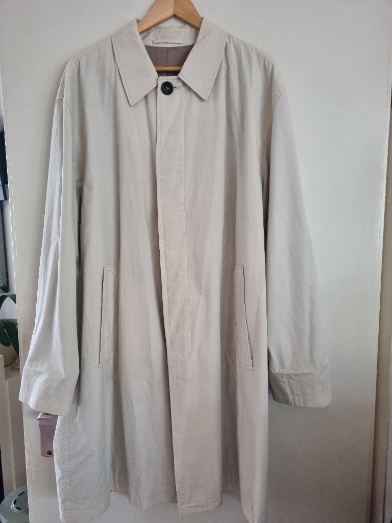 Trenchcoat Bieden vanaf €30, Ophalen of Verzenden, Zo goed als nieuw, Maat 48/50 (M), Beige