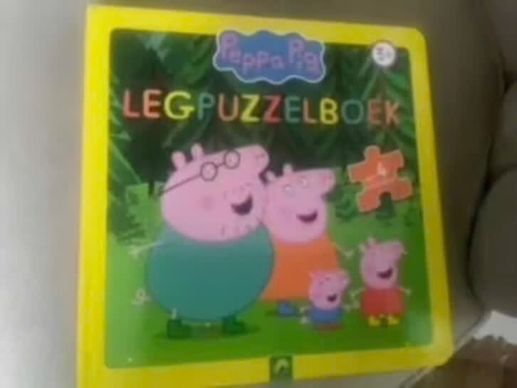 legpuzzelboek peppa pig, Verzenden