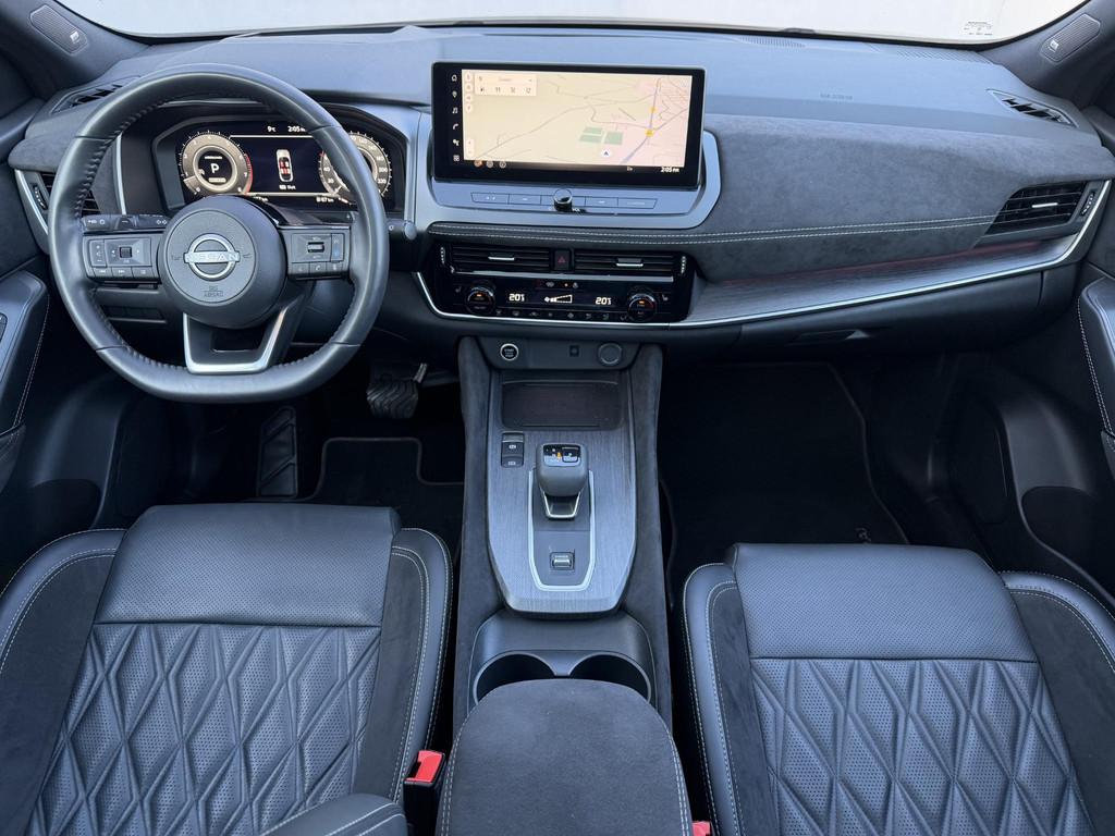 Nissan Qashqai 1.3 MHEV Xtronic Tekna Plus Automaat / Nieuw, Adaptive Cruise Control, Euro 6, 4 cilinders, Zwart