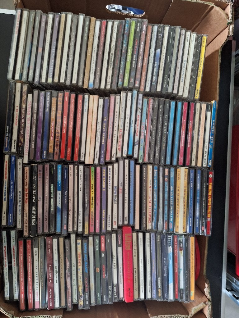 Partij cd circa 1200 stuks, Ophalen of Verzenden, Gebruikt