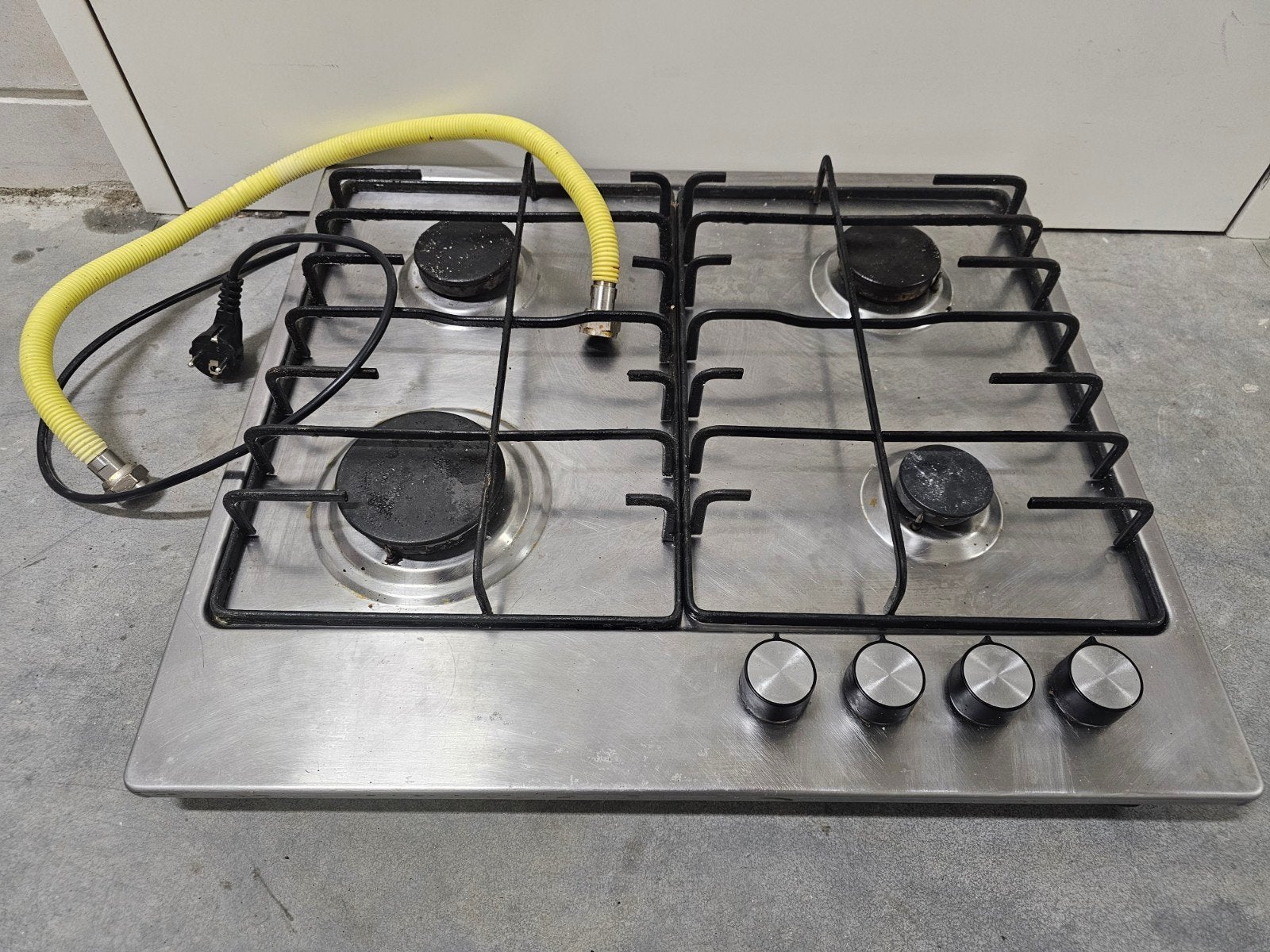 Vrijstaande gaskookplaat  - Perfecte staat!, Witgoed en Apparatuur, Kookplaten, Ophalen, 4 kookzones, Zo goed als nieuw, Gas