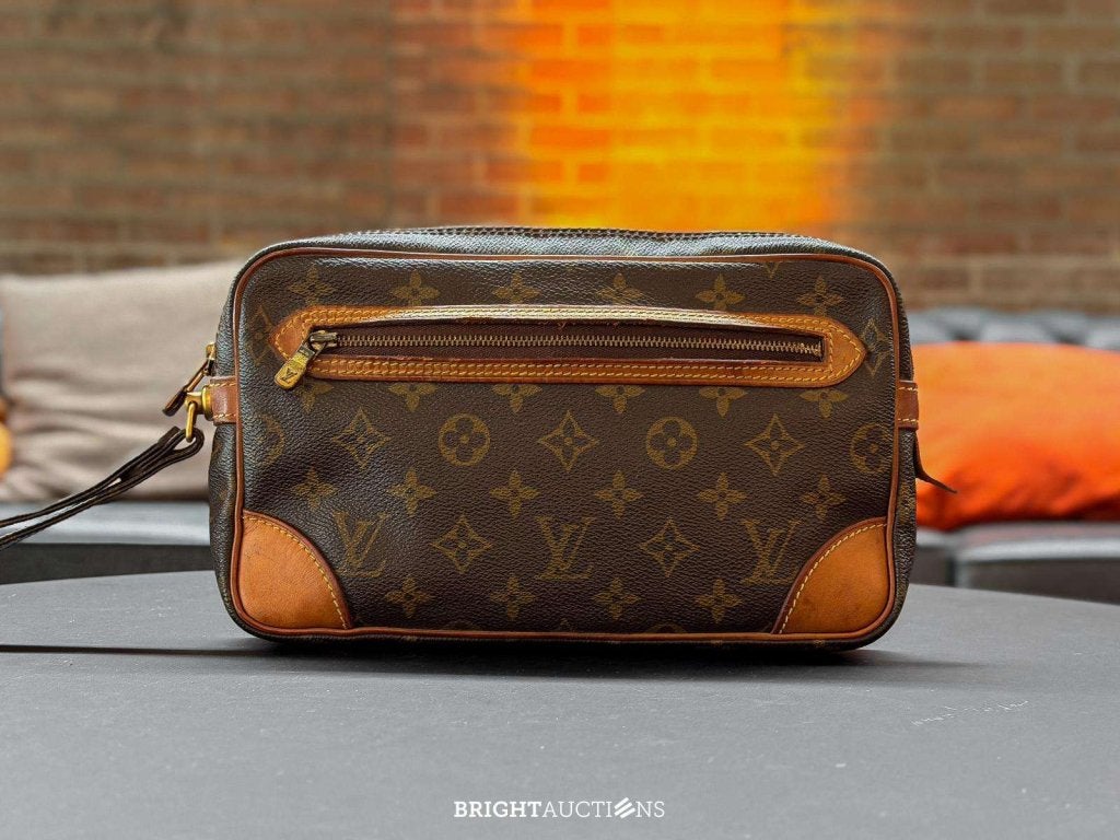 Louis Vuitton Marly Dragonne GM, Gebruikt, Bruin, Niet ingevuld, Louis Vuitton