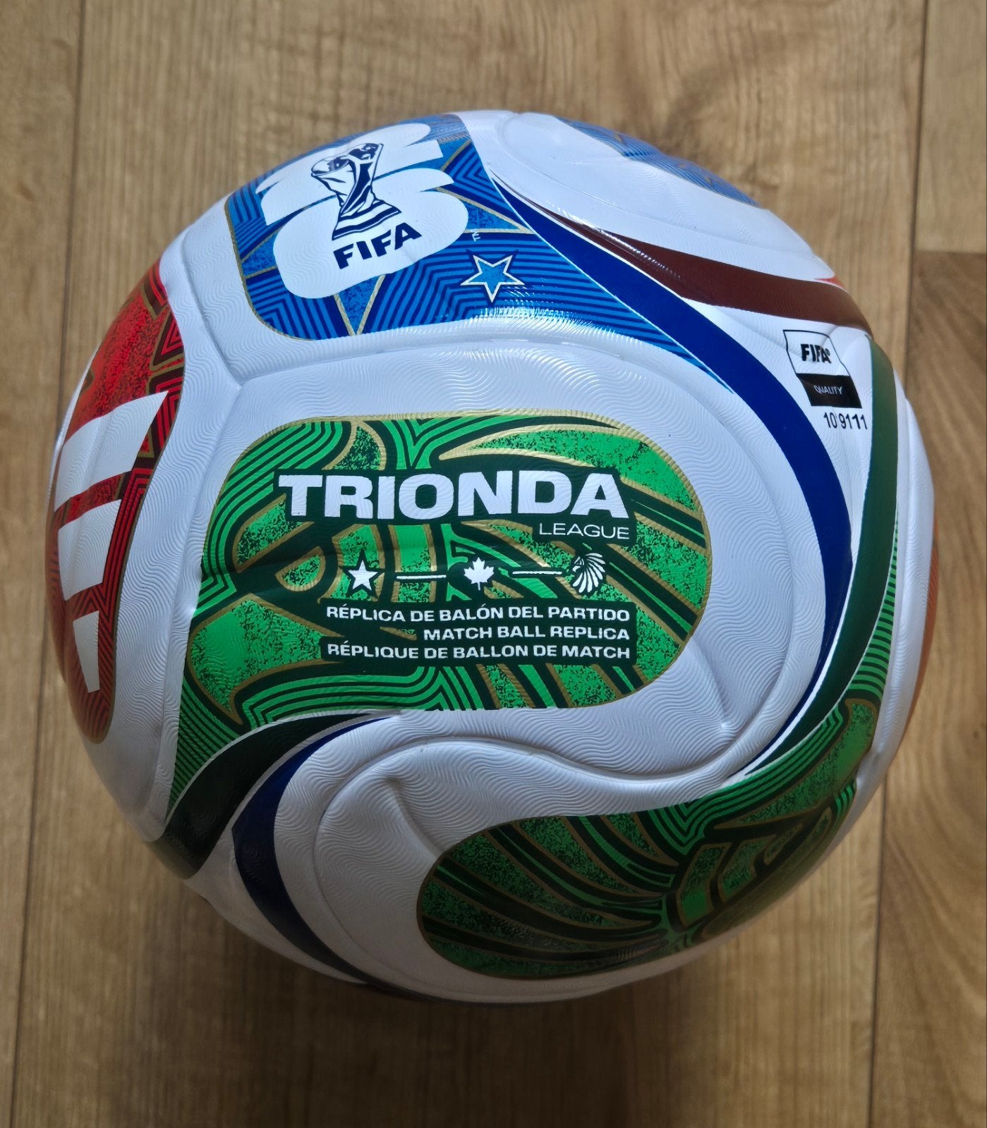 Trionda Adidas WK bal maat 5, Ophalen of Verzenden, Nieuw, Bal