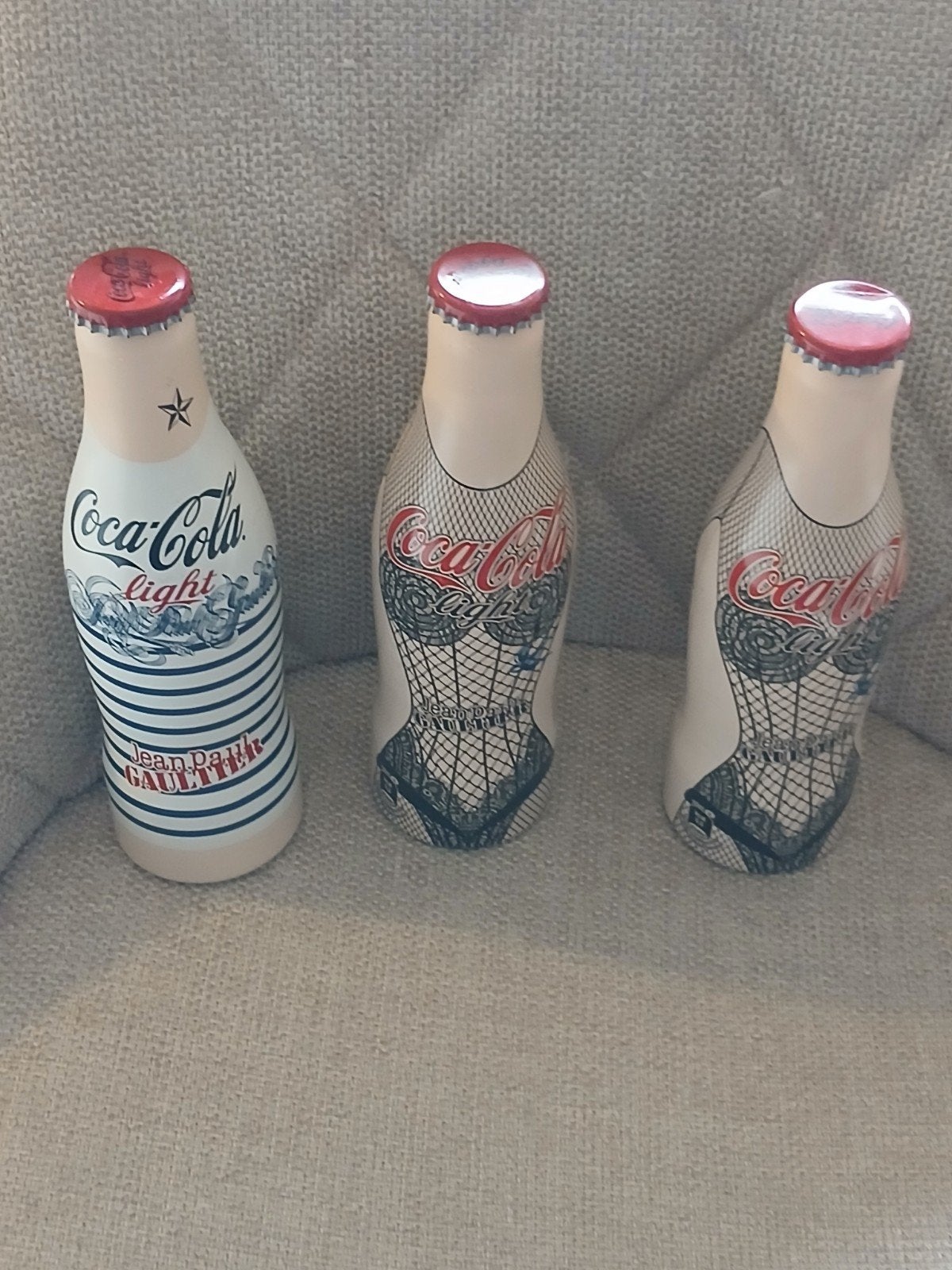 Coca-Cola Light Jean Paul Gaultier flessen (3 stuks), Ophalen of Verzenden, Nieuw