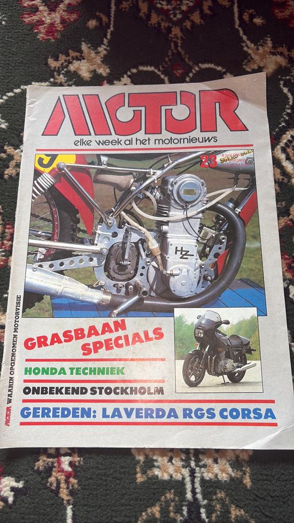 Motor Magazine - Grasbaan Specials, Honda Techniek, Ophalen of Verzenden, Gelezen, Algemeen