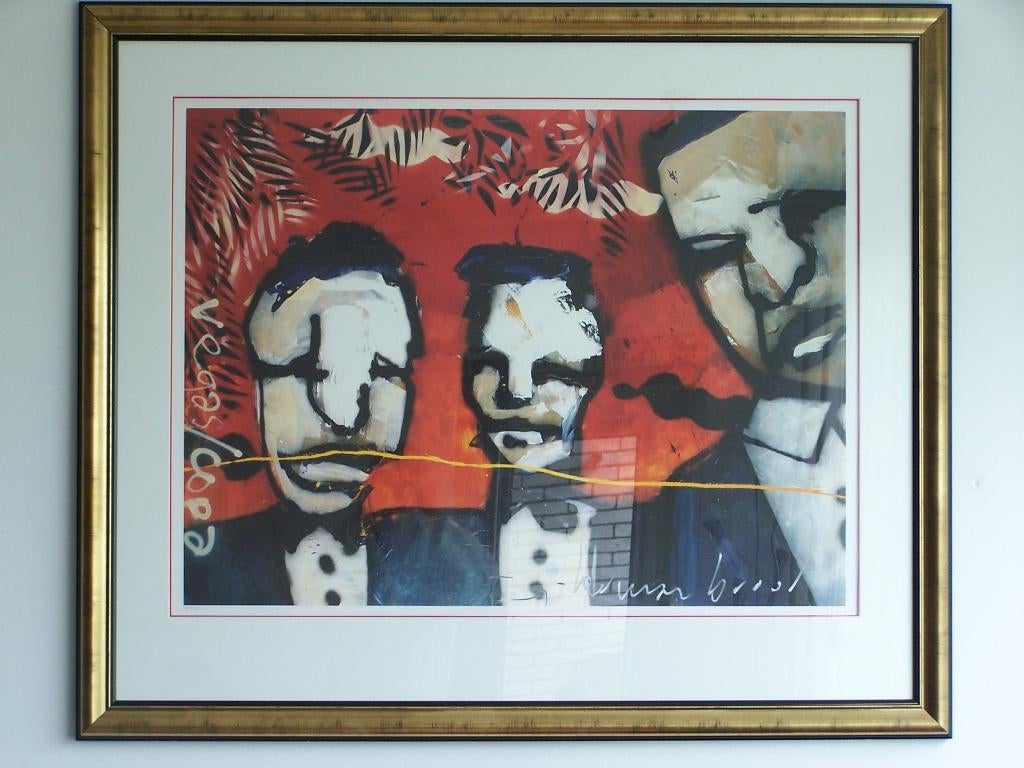 Herman Brood – Vegas Copa Zeefdruk 70/150 (132  112 cm) ✅, Ophalen