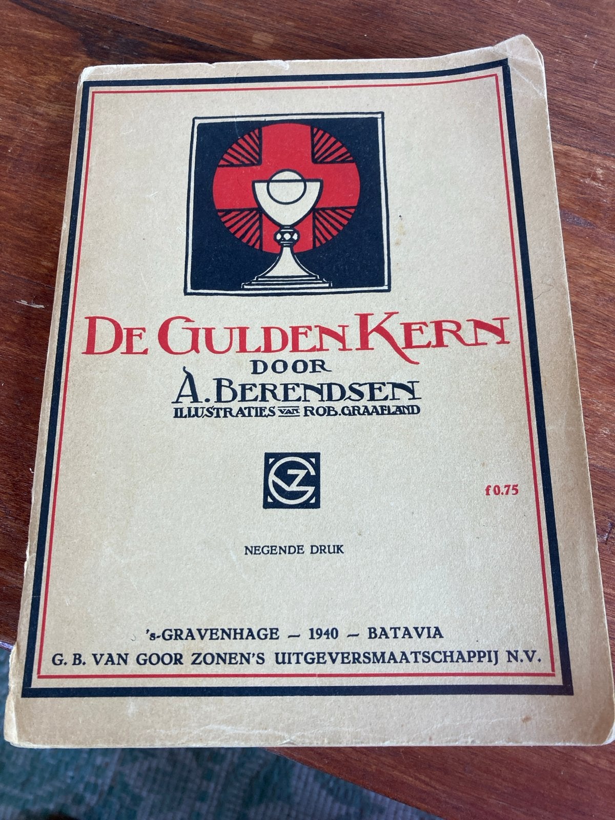 De Gulden Kern - A. Berendsen (1940, Negende Druk), Ophalen of Verzenden, Gelezen, Christendom | Katholiek