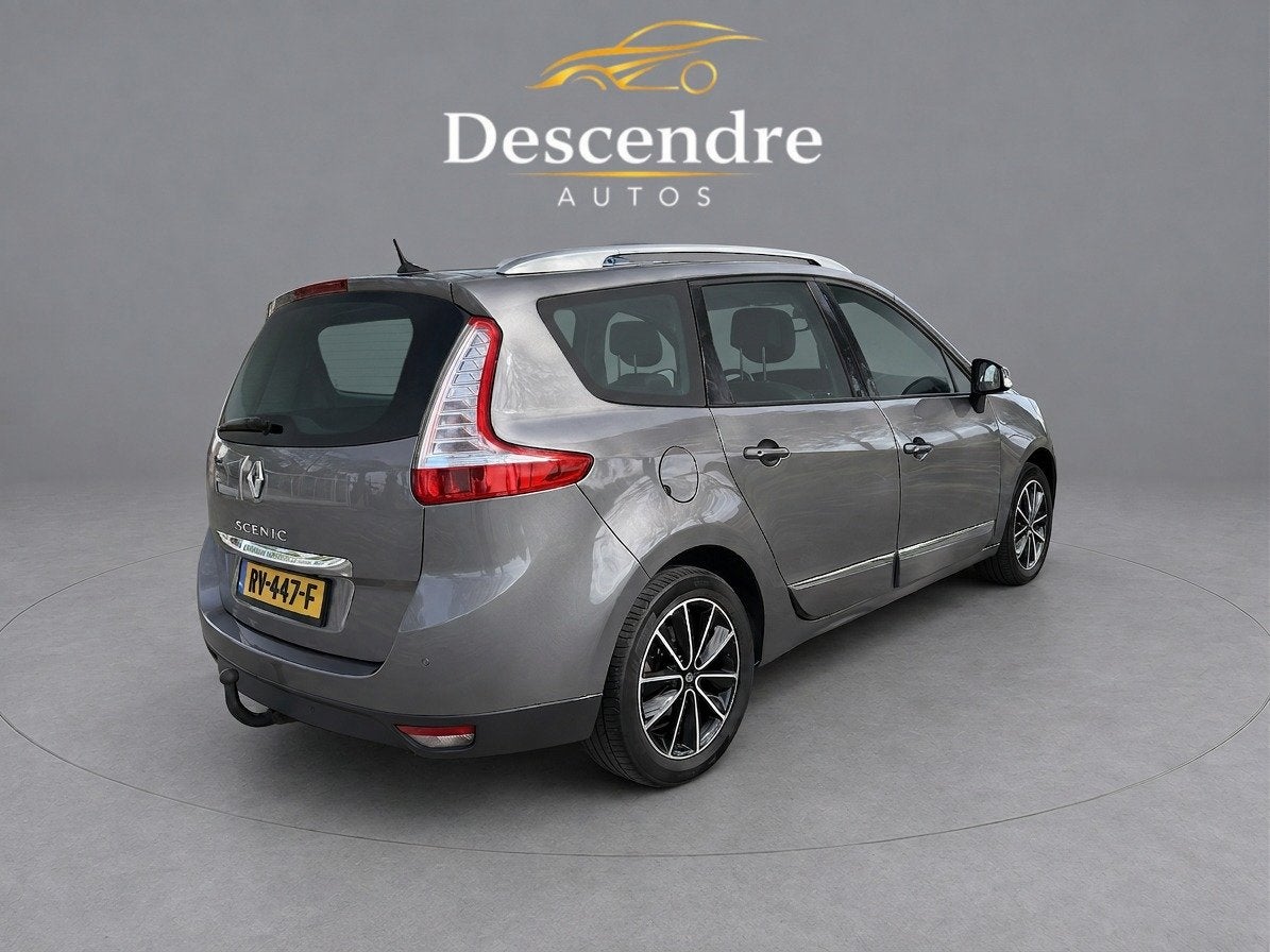 Renault Grand Scénic 1.5 dCi Bose 7p autom. (bj 2013), Auto's, Euro 5, Gebruikt, Zwart, Bedrijf