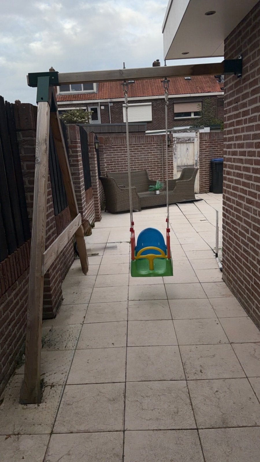 Aanbouw schommel met babyzitje, Kinderen en Baby's, Ophalen, Gebruikt, Schommel, Aanbouwonderdeel