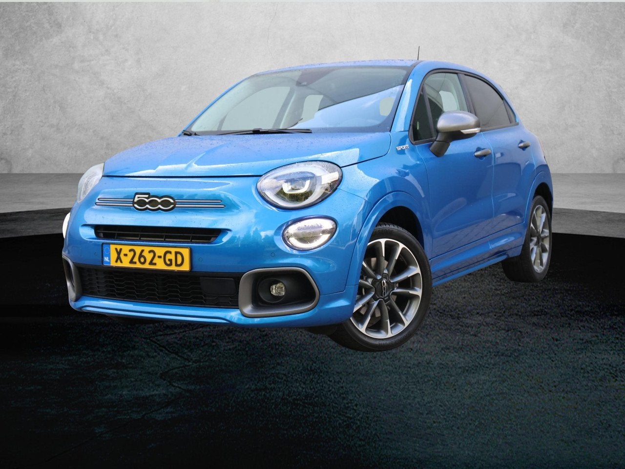 Fiat 500X 1.5 130pk Hybrid Sport | Navigatie | Camera | Stoe, Auto's, Automaat, Gebruikt, 4 cilinders, 500X