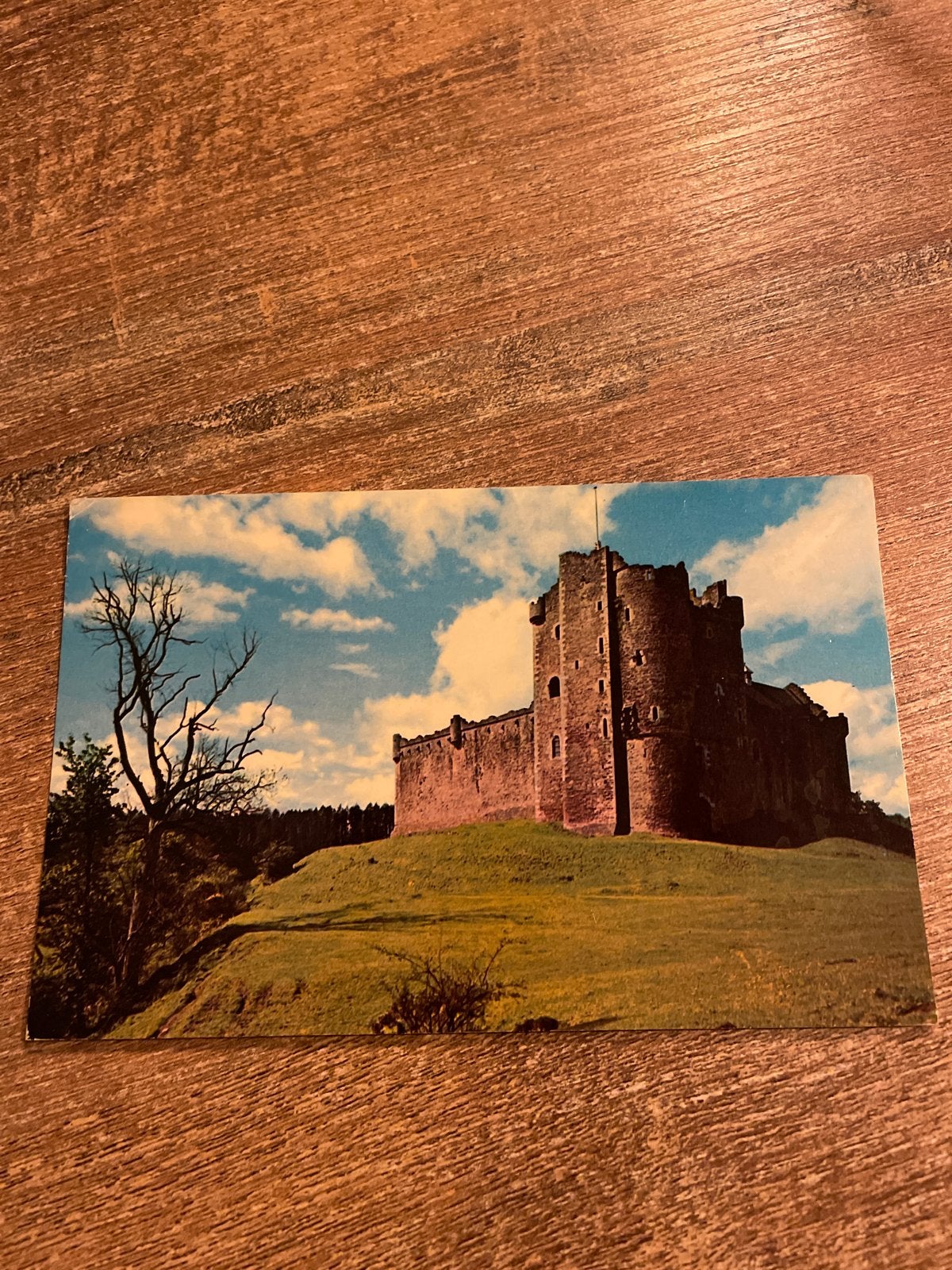 Vintage Ansichtkaart Doune Castle Schotland (1979), Verzamelen, Ophalen of Verzenden, 1960 tot 1980, Gelopen, Engeland