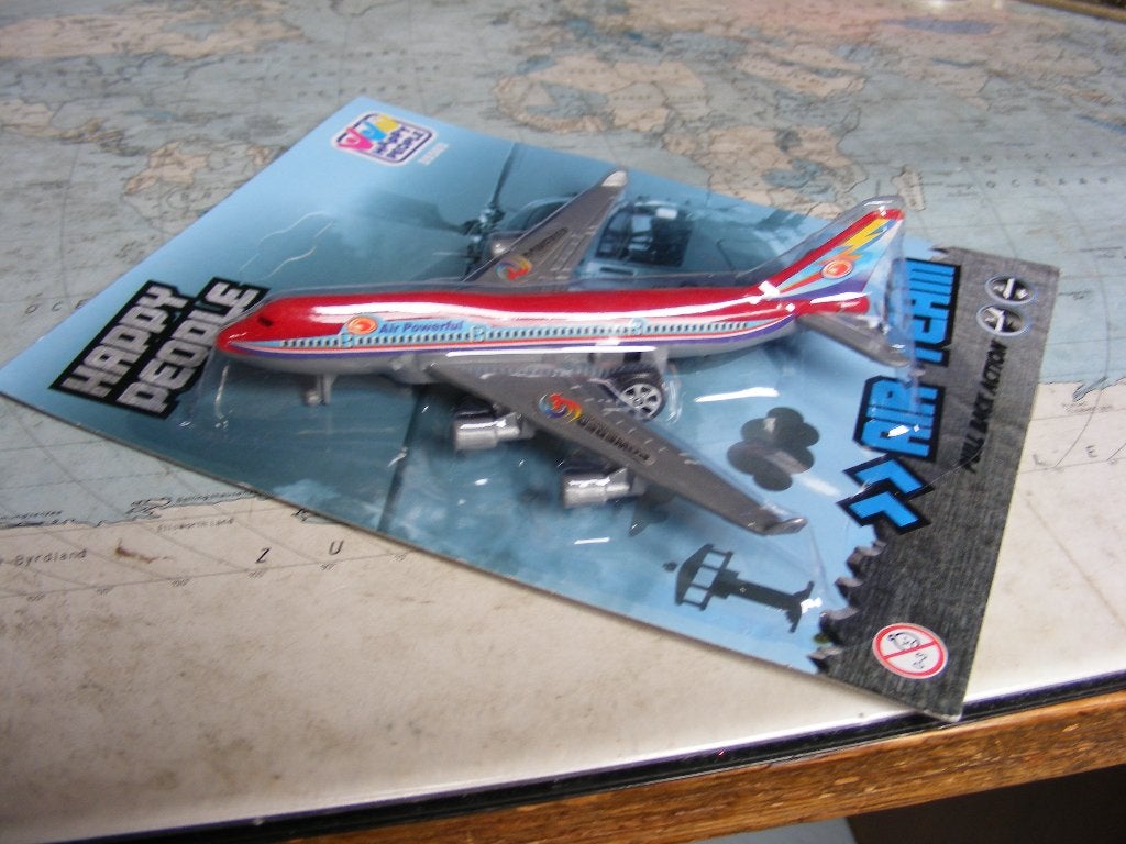B-747 Model - Air Team  Pull Back Action / Nieuw, Verzenden, Nieuw, Schaalmodel