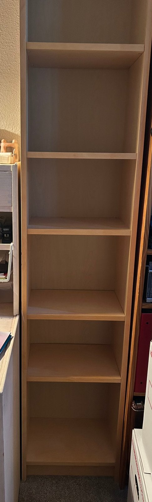 Billy boekenkast met extra vak, Huis en Inrichting, Ophalen, Met plank(en), Minder dan 50 cm, Gebruikt