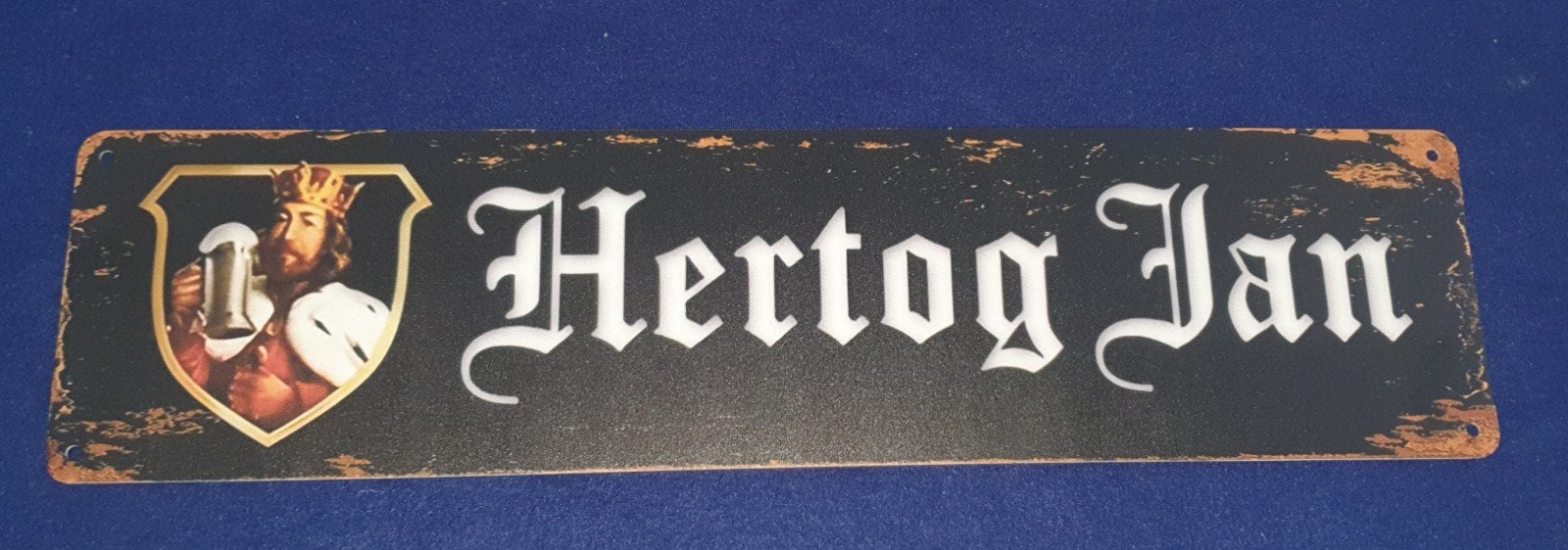 Hertog Jan Wandbord - Metaal - 40x10 cm, Ophalen of Verzenden, Nieuw, Reclamebord
