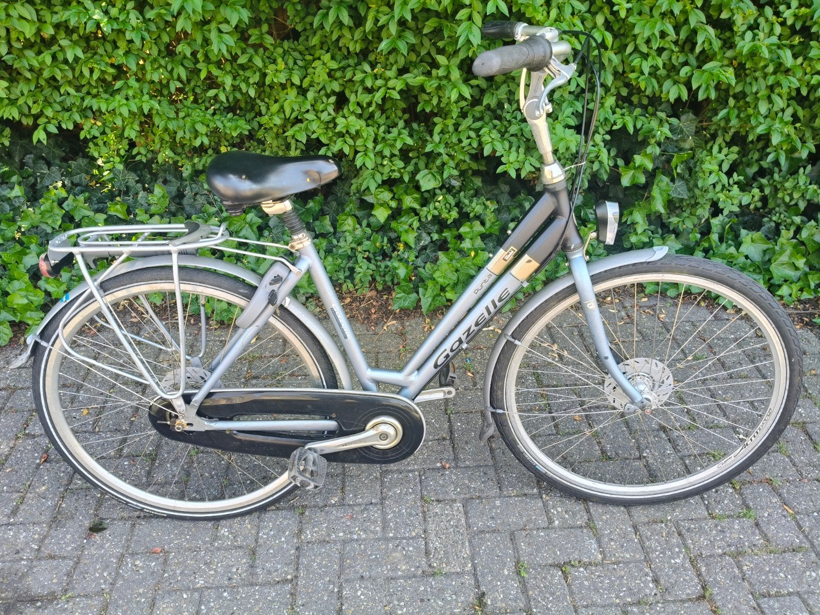 Gazelle Punta Dames Fiets - 4 versnellingen, Fietsen en Brommers, Ophalen, 47 tot 50 cm, Versnellingen, Zo goed als nieuw