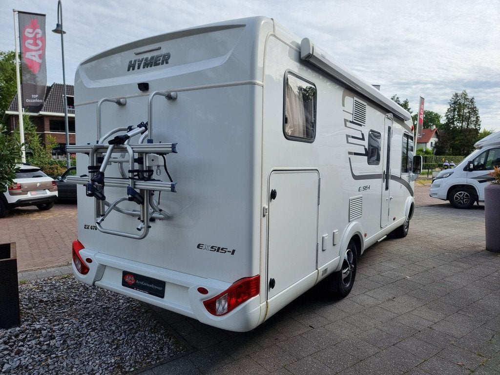 Hymer Exsis 678 | Automaat | Euro-6b | Lengtebedden | Hefbed, Caravans en Kamperen, Campers, Ringverwarming, Auto Centrum Stiphout B.V.