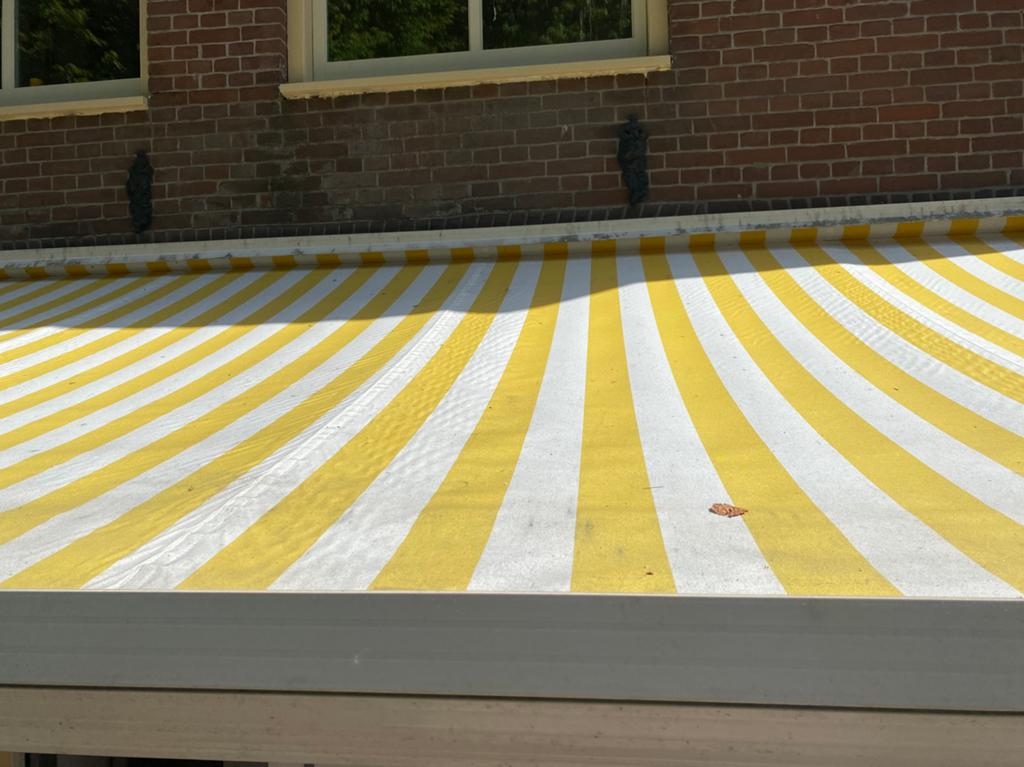 Zonnescherm, Tuin en Terras, 150 tot 300 cm, Ophalen, Gebruikt, Knikarmscherm