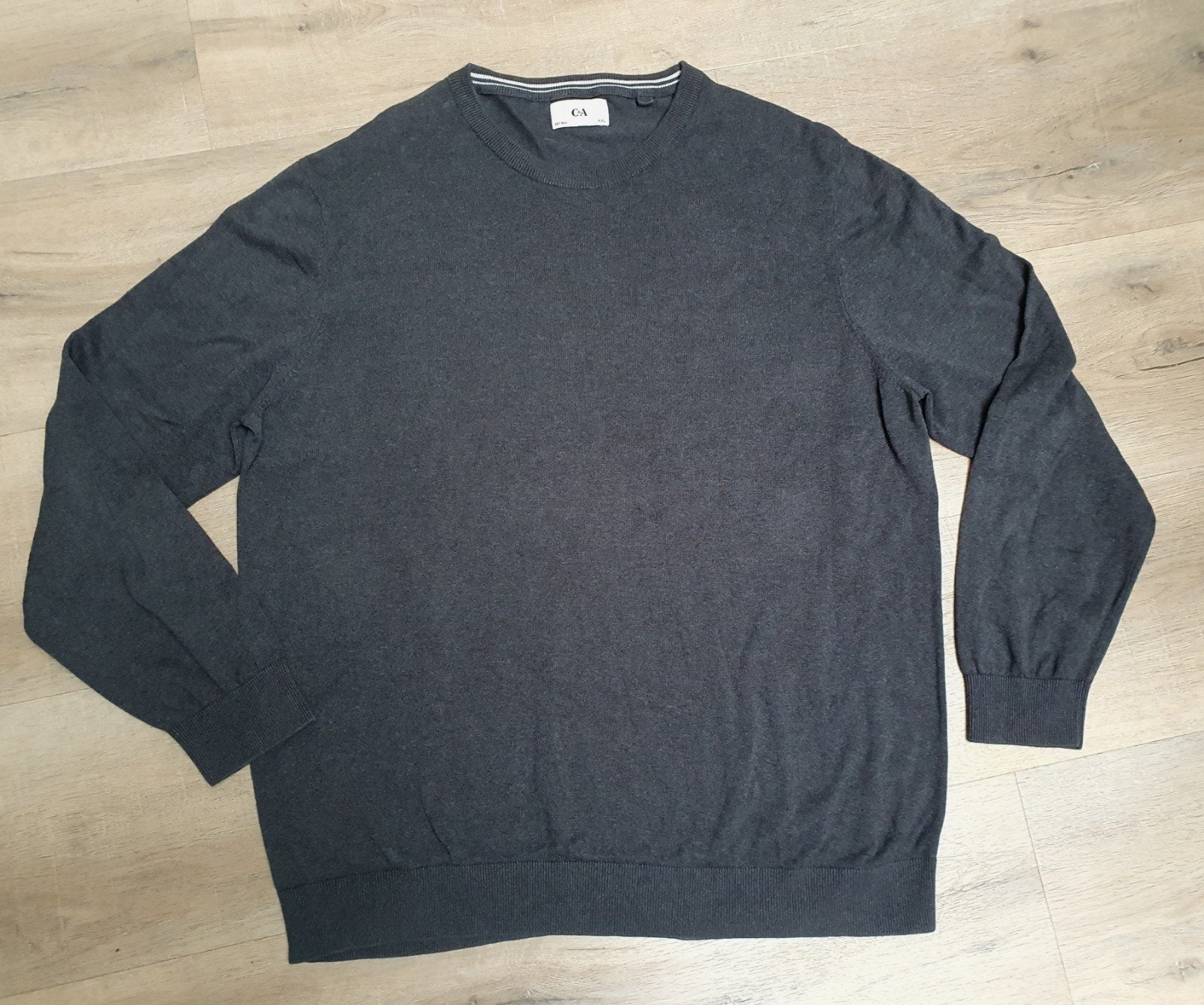 tTrui Maat XXL  C&A  grijs, Kleding | Heren, Trui of Vest, Zo goed als nieuw, Grijs, C&A