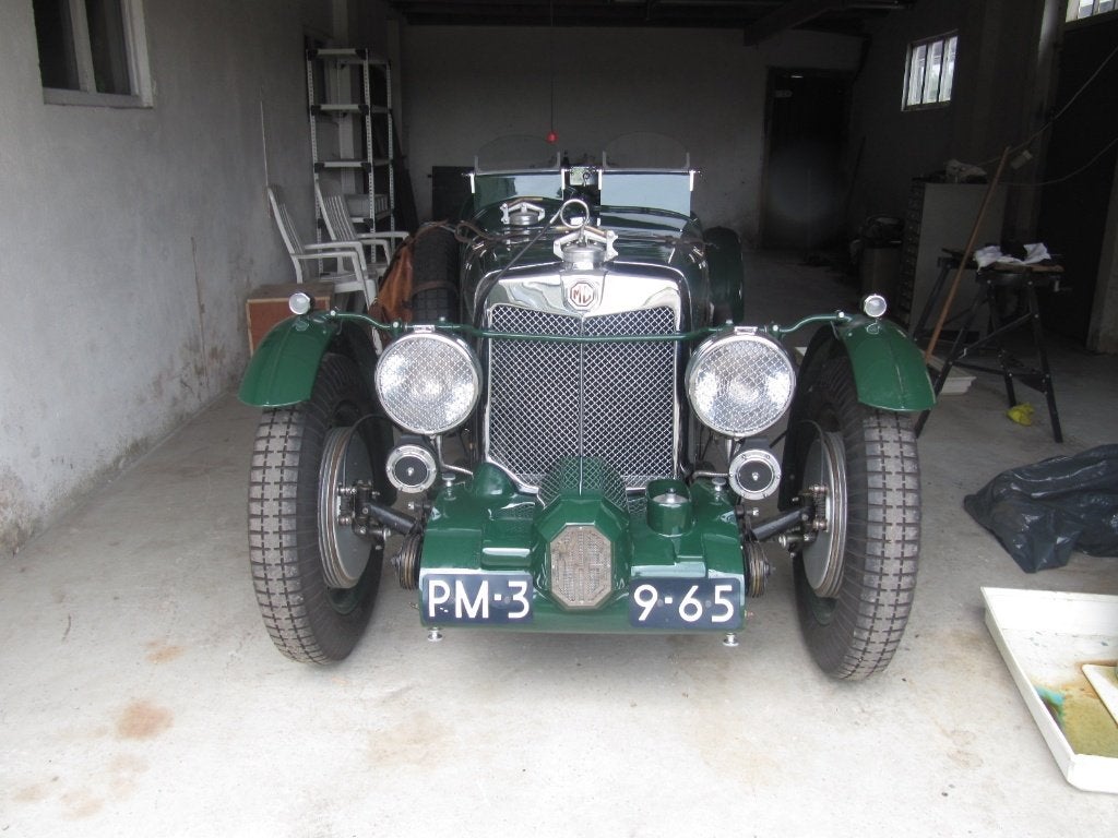 0ldtimer MG K3, Auto's, MG, Particulier, Overige modellen, Benzine, Groen, Overige kleuren, Leder, Achterwielaandrijving, Ophalen