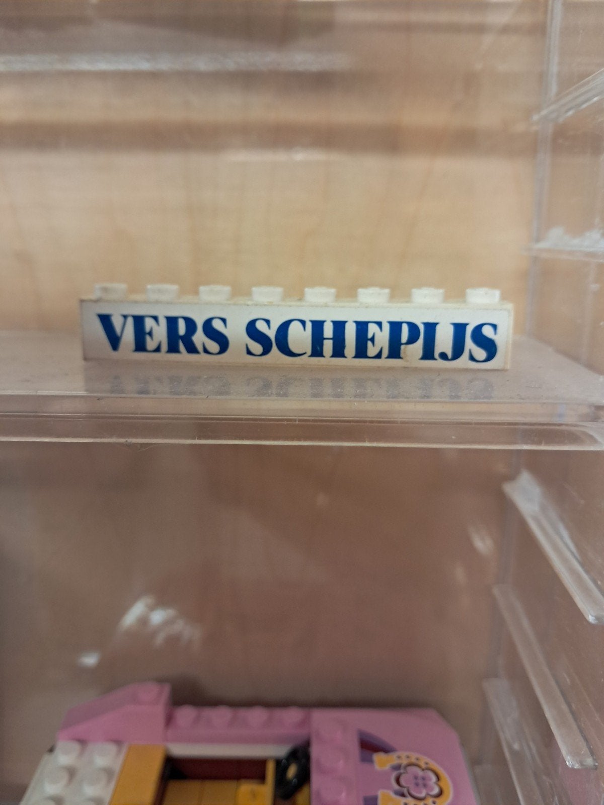 lego vers ijs steen, Ophalen