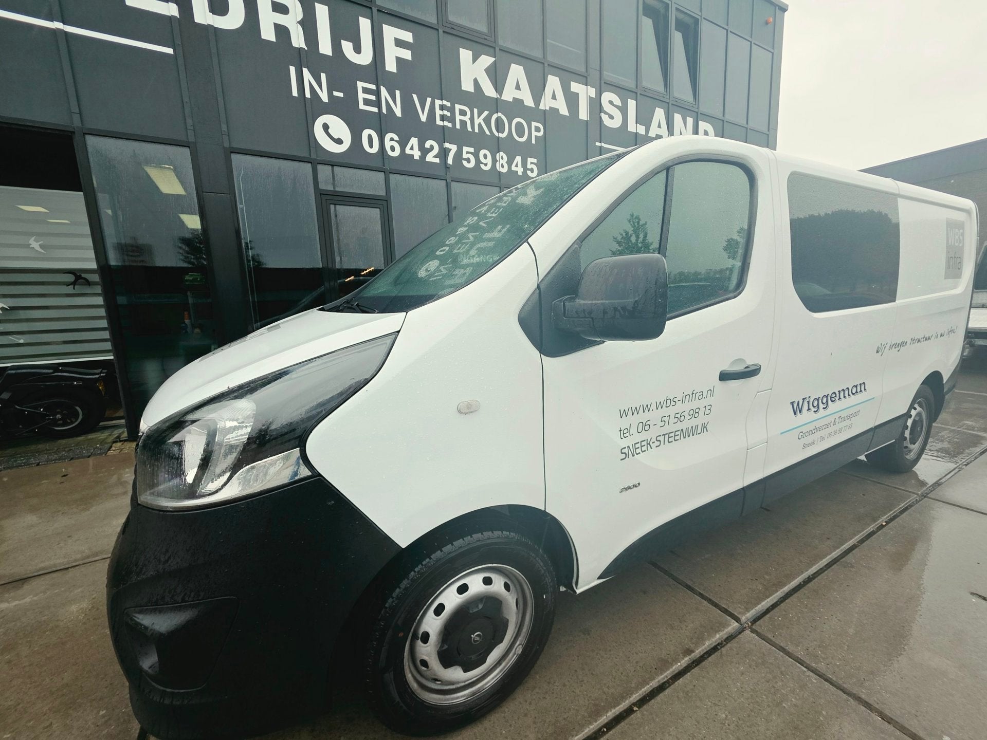 Opel Vivaro 1.6 CDTI L2H1 - DUBBELE CABINE - MOTOR DEFECT -, Voorwielaandrijving, Gebruikt, Wit, Bedrijf