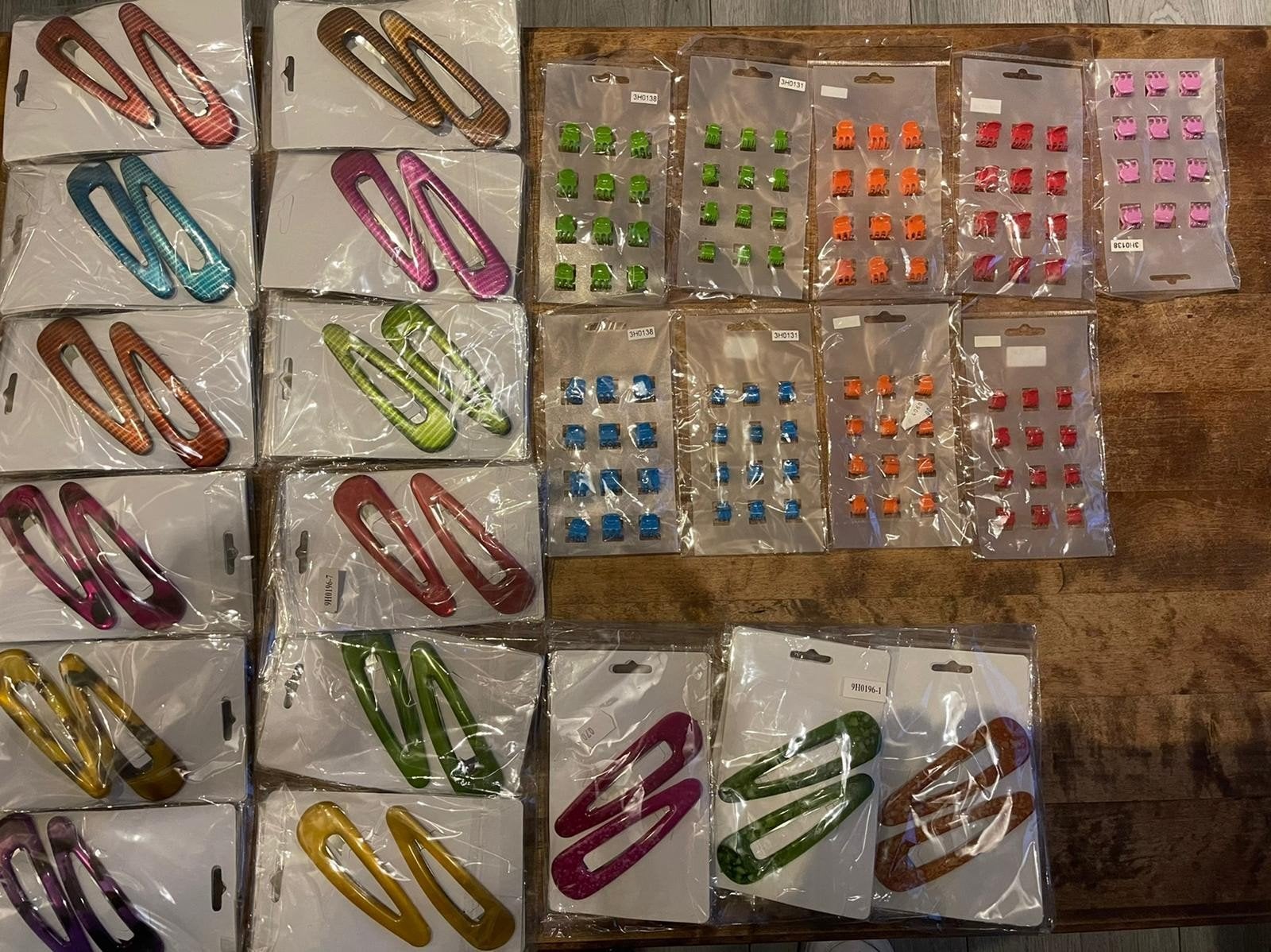 Partij -+4000 pakjes met meerdere haarclips, Ophalen, Nieuw