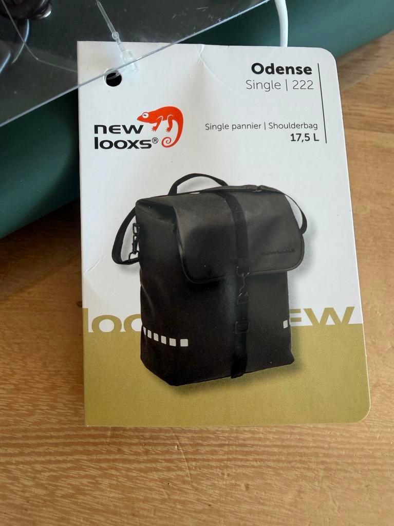 New Looxs Odense Single 222 Fietstas - 17.5L, Fietsen en Brommers, Fietsaccessoires | Fietstassen, Ophalen, Nieuw
