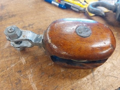 Houten blok, Niet ingevuld, Gebruikt, Niet ingevuld, Niet ingevuld