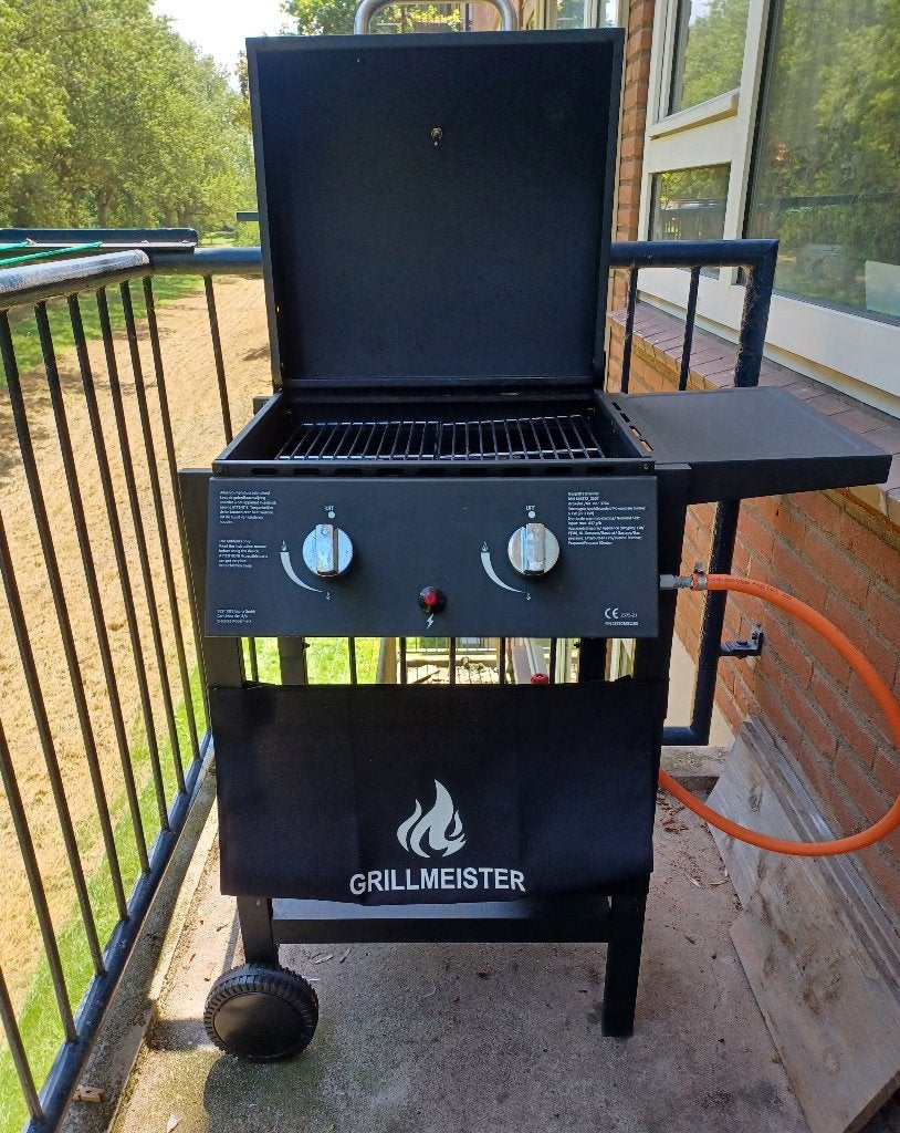 Gas BBQ 2 regelbare branders elektrische ontsteking, Tuin en Terras, Ophalen, Gebruikt, Overige merken