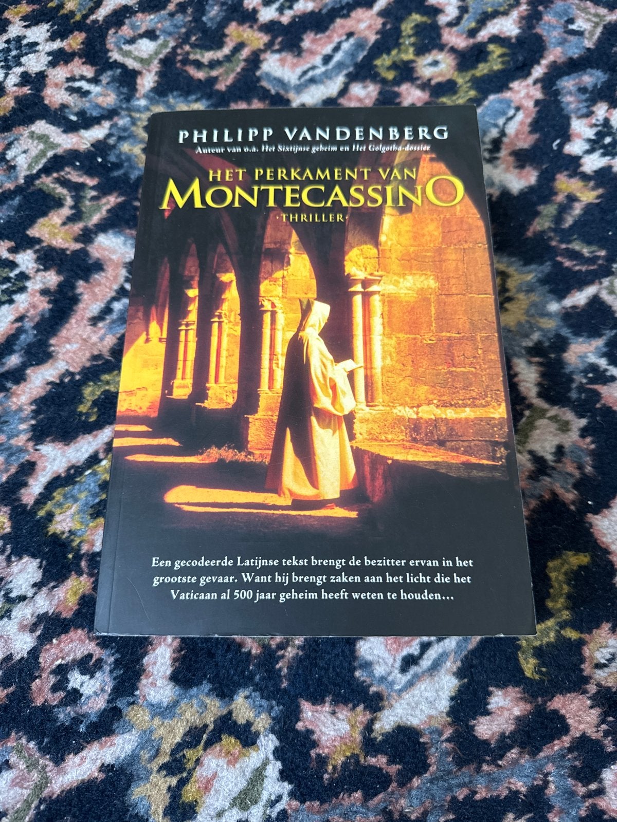 Het Perkament van Montecassino - Philipp Vandenberg, Boeken, Ophalen, Gelezen, Europa overig