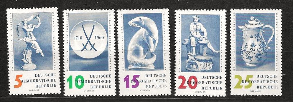 DDR 774-778 pf, Ophalen of Verzenden, DDR, Postfris