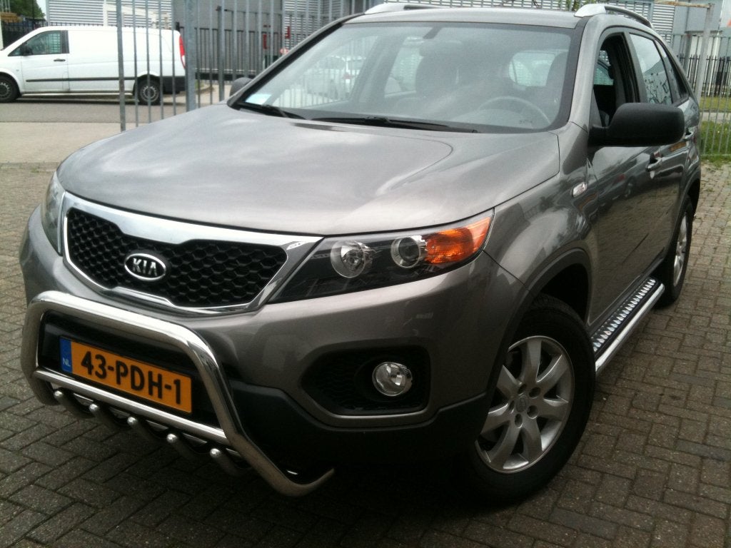 Kia Sorento 2010- Sidebars met aluminium trede, Niet ingevuld, Niet ingevuld, Niet ingevuld