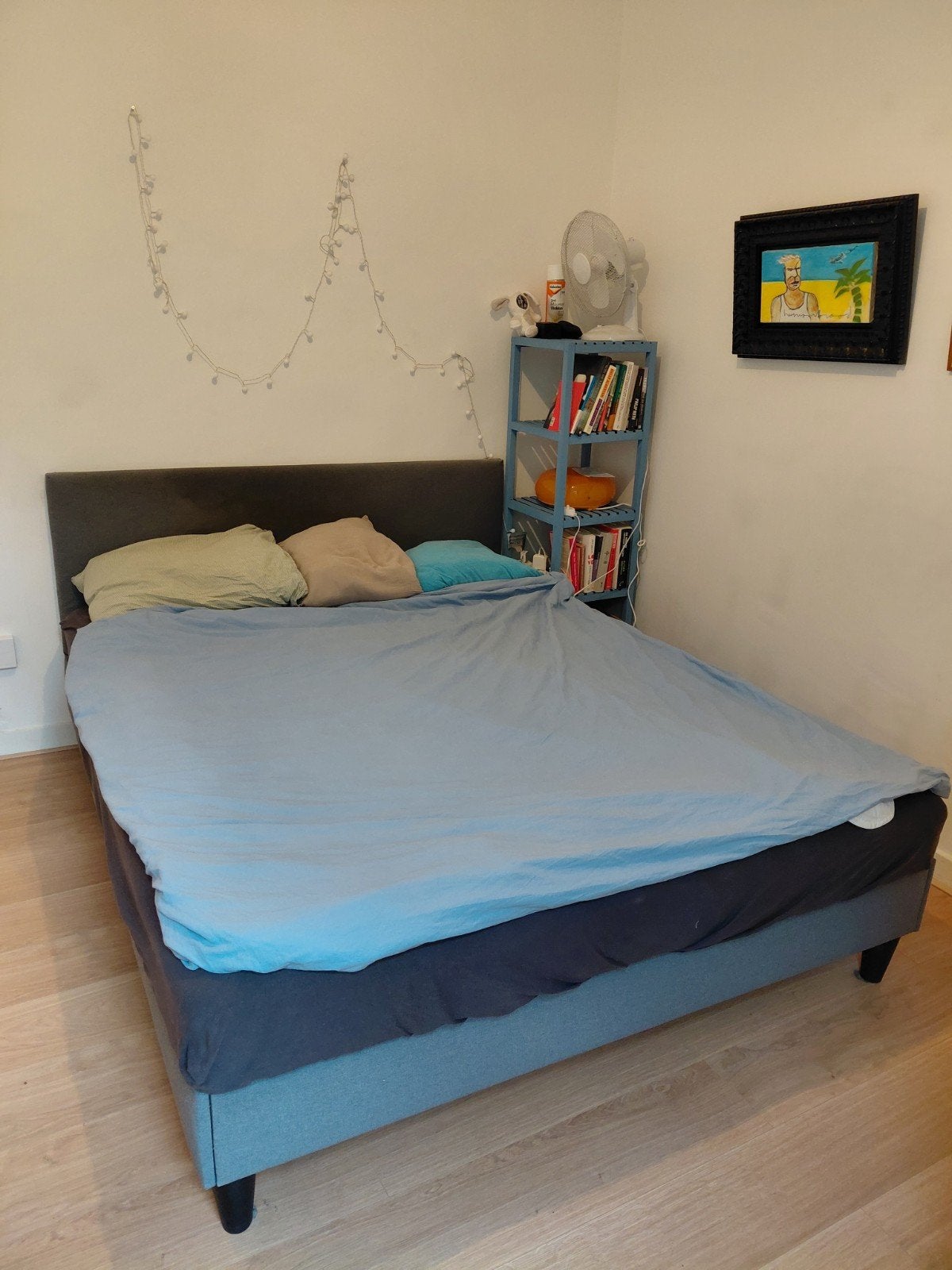 IKEA SÄBÖVIK Tweepersoonsbed 160x200 cm, Gebruikt, Tweepersoons, Ophalen of Verzenden, 200 cm