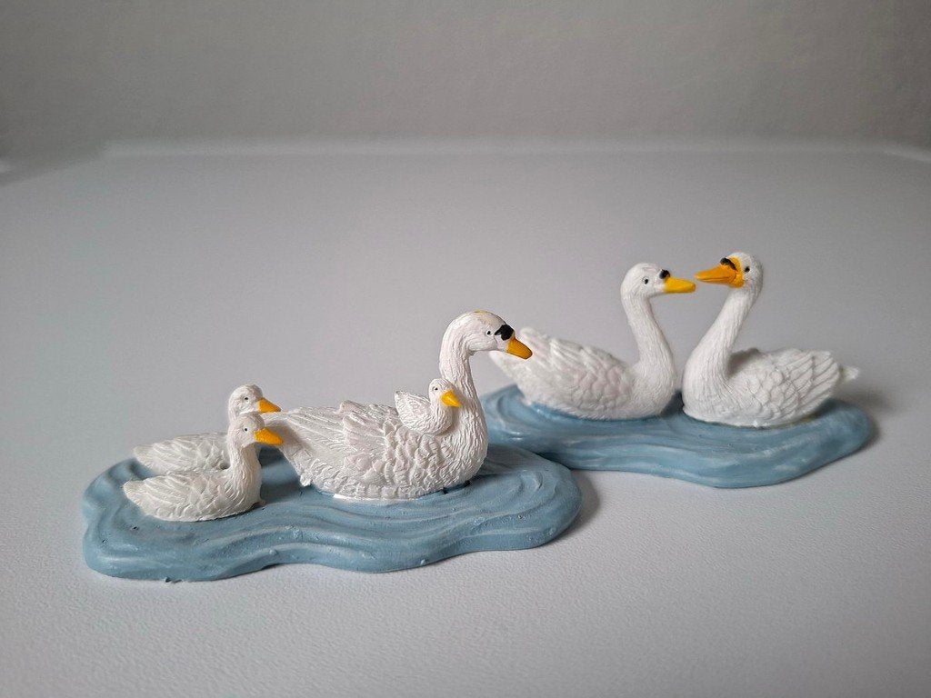 Kerst Zwanen Kerstfiguren, Ophalen, Zo goed als nieuw