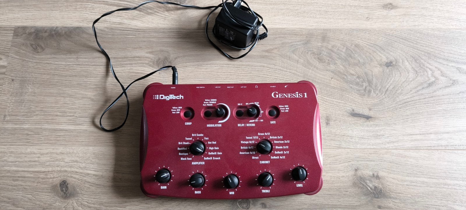 Digitech Genesis 1 Gitaar Multi-effect Processor, Muziek en Instrumenten, Effecten, Ophalen of Verzenden, Multi-effect