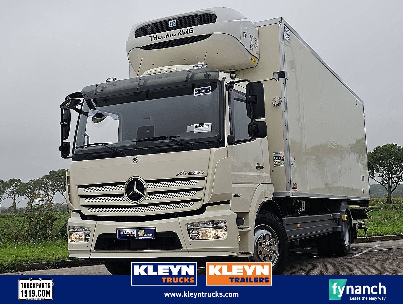 MERCEDES-BENZ ATEGO 1530 atp, Auto's, Automaat, Euro 6, Stoelverwarming, Wit