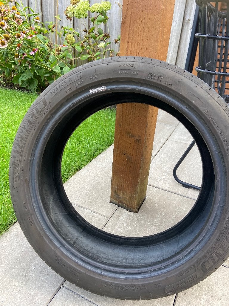 Michelin premacy 205 45 17, Ophalen, Gebruikt, Mini