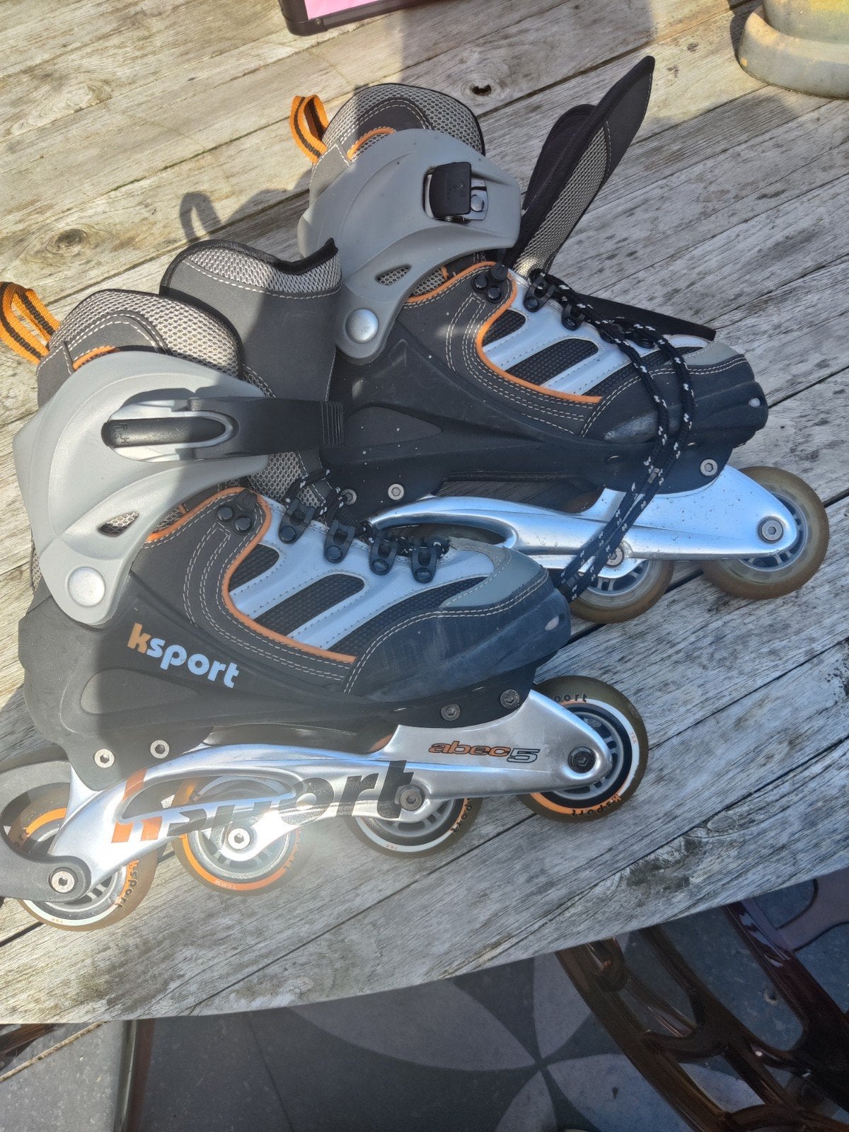 Ksport Inline Skates - Maat 35/36 - Zo goed als nieuw, Kinderen, Zo goed als nieuw, Inline skates 4 wielen, Ophalen