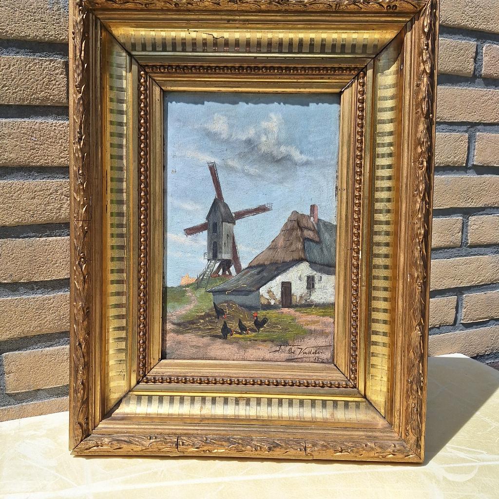 Franz de Vadder Boerderij, molen en kippen, Ophalen of Verzenden