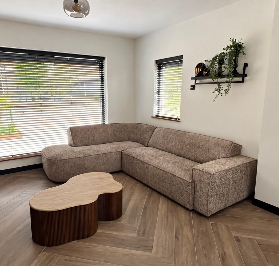 Hoekbank 220x285, Huizen en Kamers