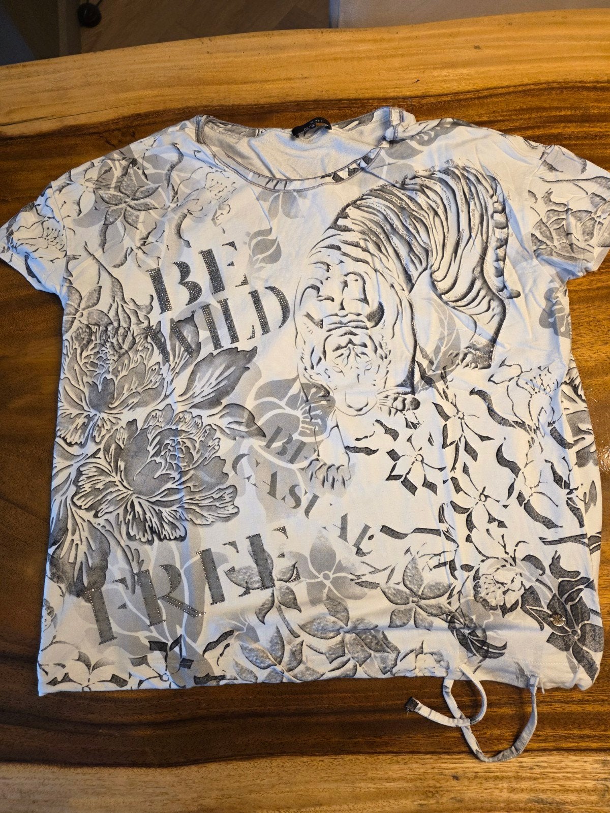 Mooi shirt top monari maat 40, Kleding | Dames, Ophalen of Verzenden, Zo goed als nieuw, Maat 38/40 (M), Korte mouw