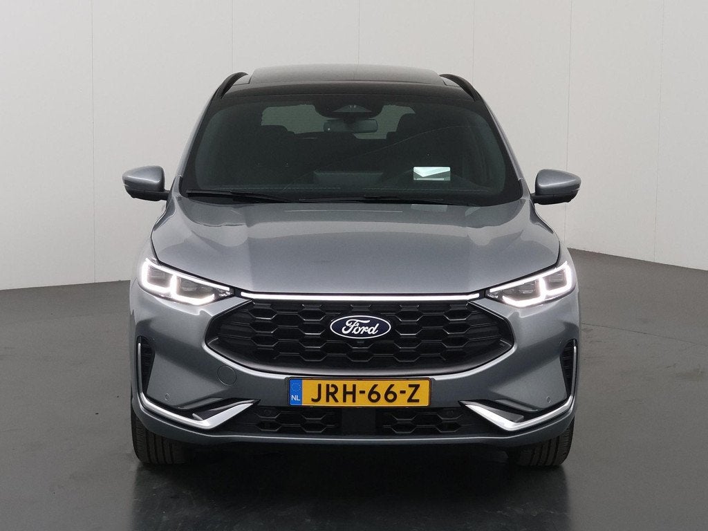 Ford Kuga 2.5 PHEV ST-Line X | Elekt inklapbare Trekhaak | P, Auto's, Ford, 14 kWh, Gebruikt, Leder en Stof, Plug-in hybride