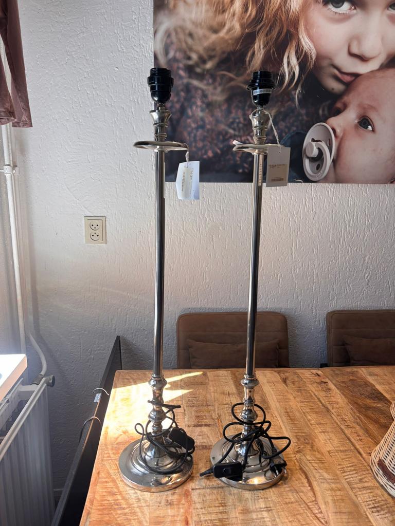 2 hotel lampen Riviera Maison, Ophalen, Zo goed als nieuw, Minder dan 100 cm
