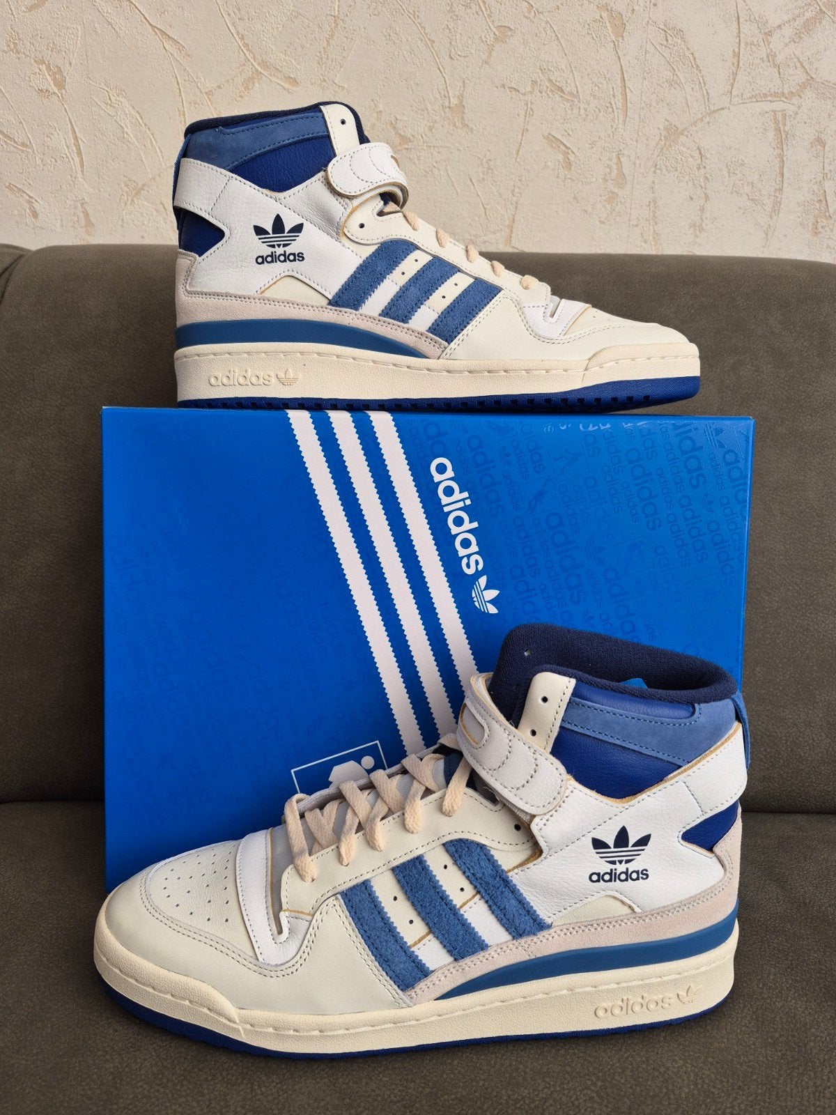 Adidas Forum 84 High, Kleding | Heren, Blauw, Nieuw, Ophalen of Verzenden, Sneakers of Gympen